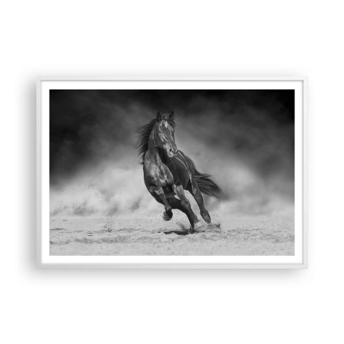 Poster in een witte lijst - De emir zelf waardig - 100x70 cm