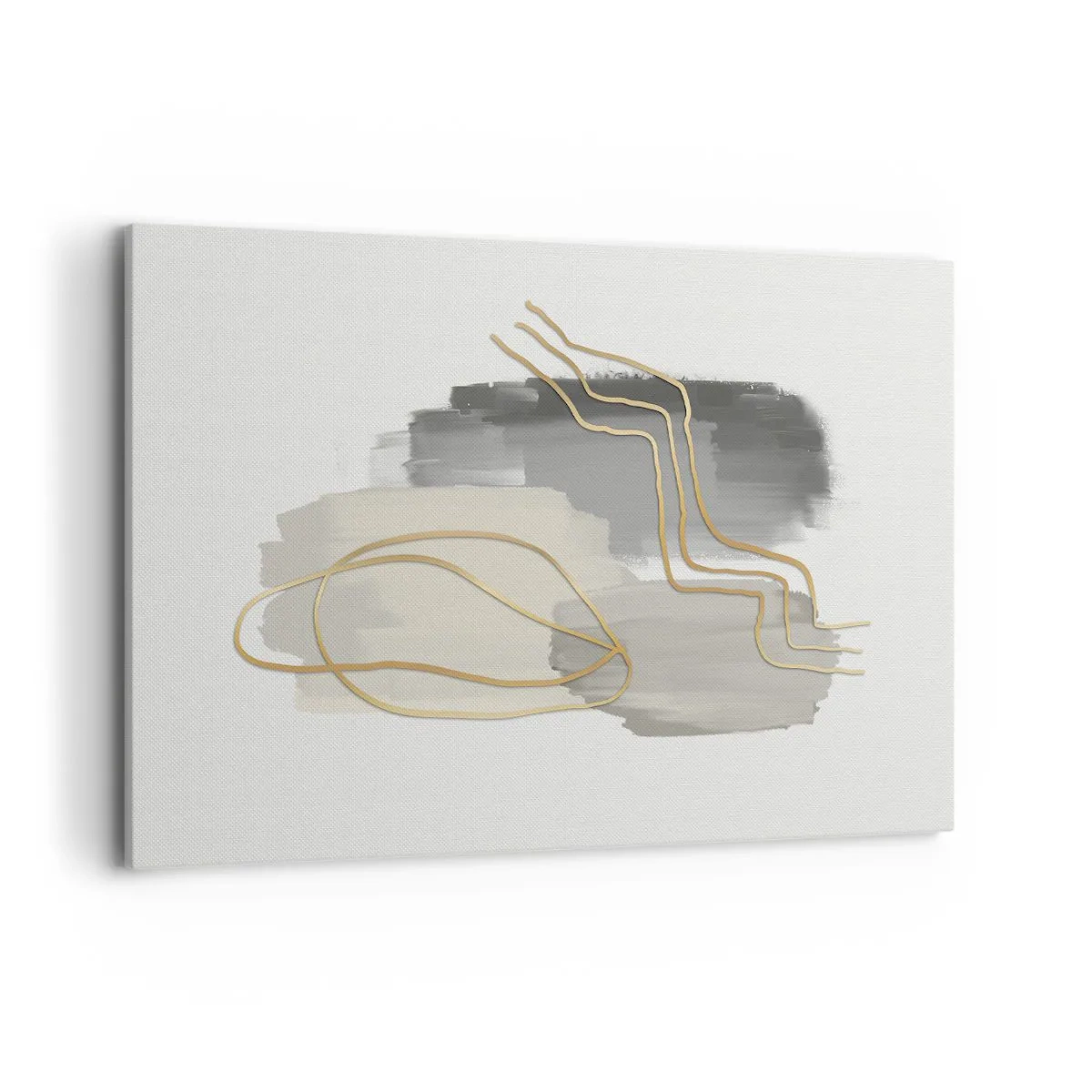 Schilderen op canvas - Duur en beweging - 120x80 cm