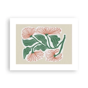 Poster - Folk en modern - 40x30 cm