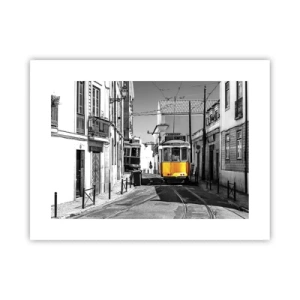 Poster - De geest van Lissabon - 40x30 cm