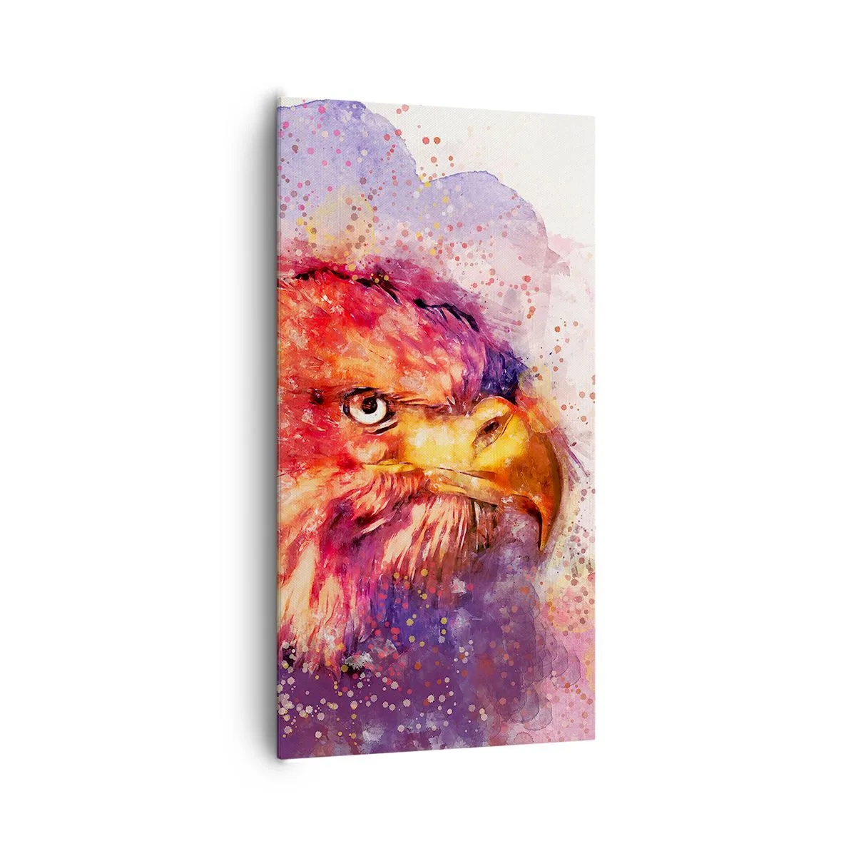 Schilderen op canvas - Je wilt niet weten wat ik denk - 65x120 cm