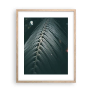 Een poster in een licht eiken lijst - De precisie van de natuur - 40x50 cm