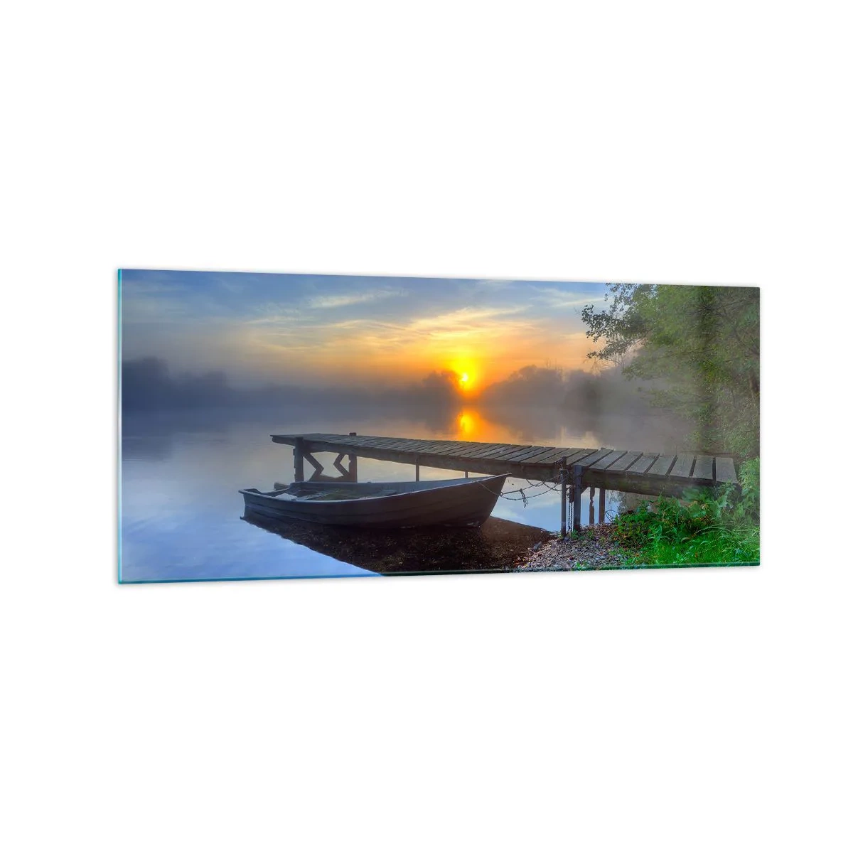 Schilderen op glas - Hoe gewoon verandert in magie - 120x50 cm