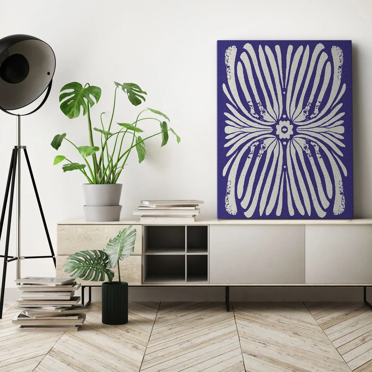 Schilderen op canvas - Etnische inspiraties - 55x100 cm