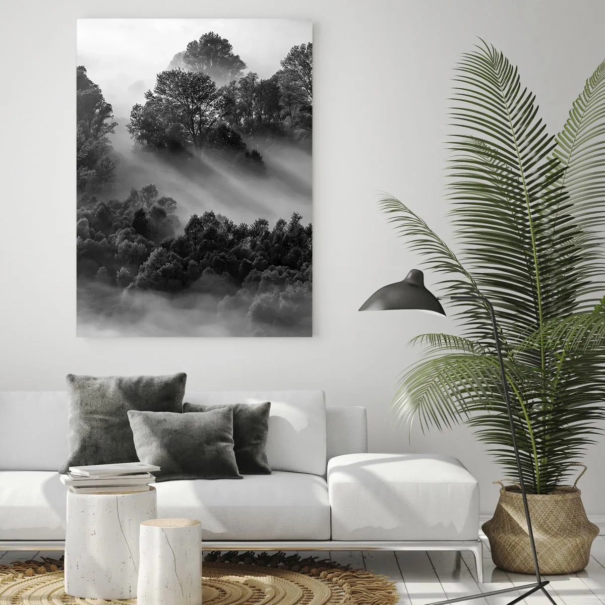 Schilderen op glas - Opstaand uit de slaap - 50x70 cm