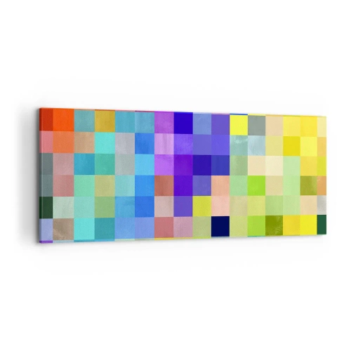 Schilderen op canvas - Alle anderen, allemaal gelijk - 120x50 cm