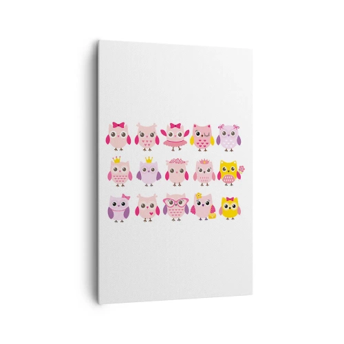 Schilderen op canvas - De ene is zoeter dan de andere - 80x120 cm