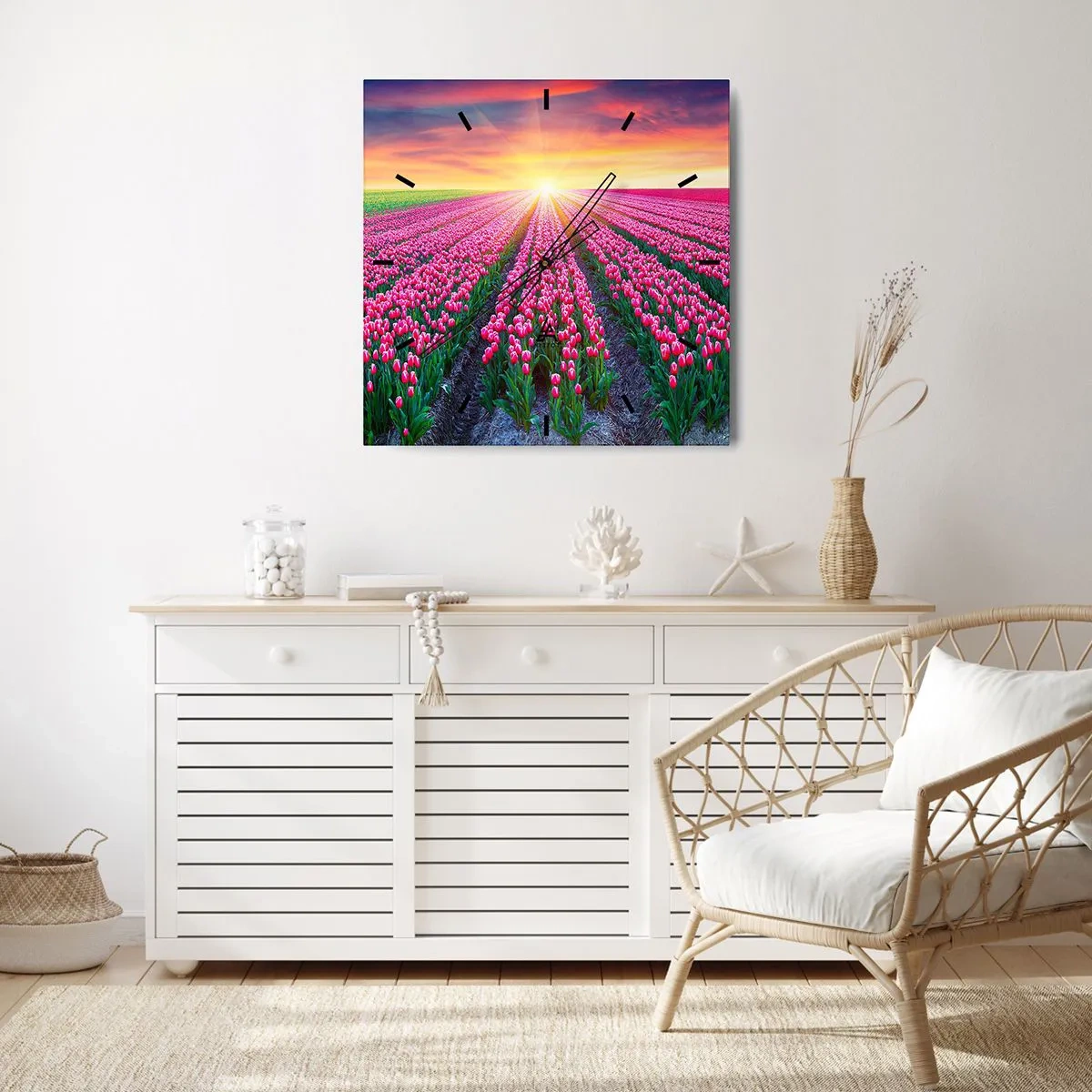 Wandklok - Klok - Beautyfarm - 30x30 cm