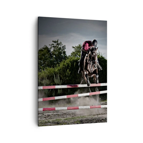 Schilderen op canvas - Samen naar de overwinning - 50x70 cm