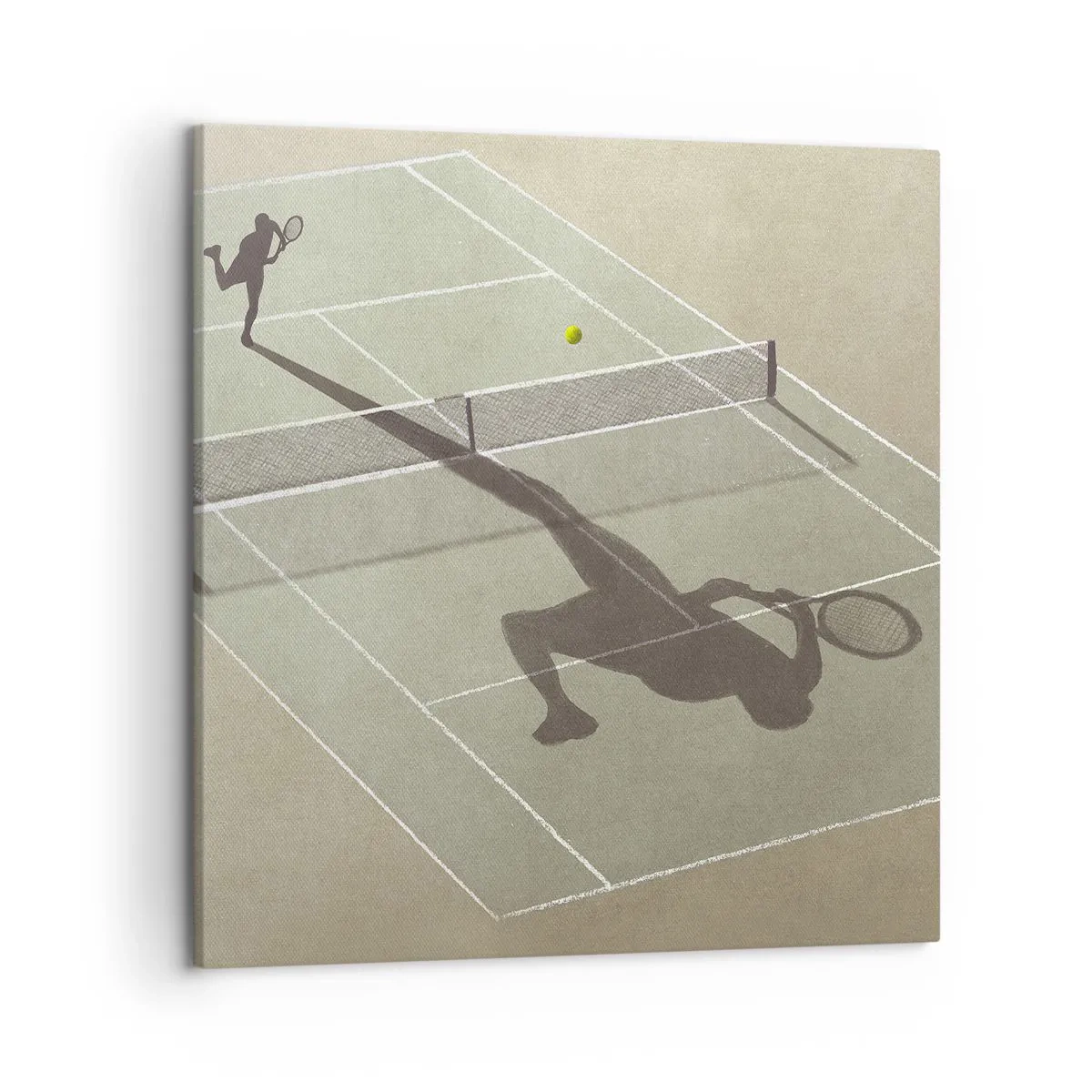 Schilderen op canvas - Jezelf overwinnen - 50x50 cm