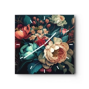 Wandklok - Klok - 19e-eeuwse charme - 30x30 cm