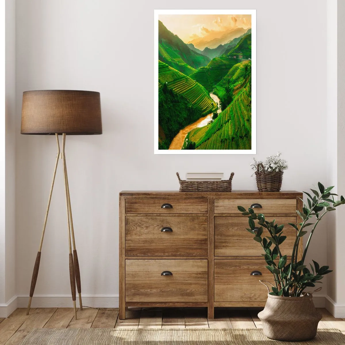 Poster - Vietnamese vallei - 40x50 cm