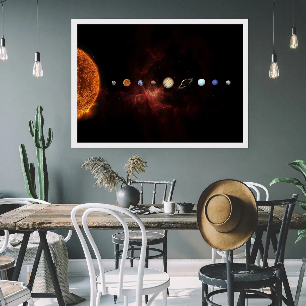 Poster - Onze buurt - 40x30 cm