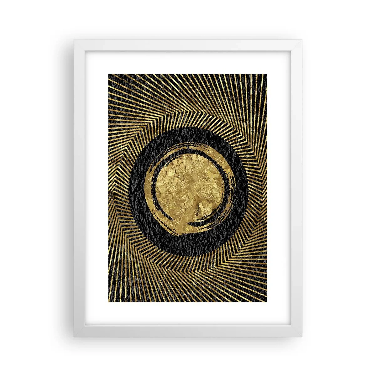 Poster in een witte lijst - Glamour-compositie - 30x40 cm