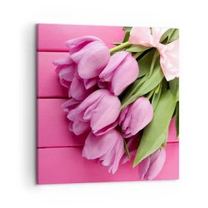 Schilderen op canvas - Enkel voor jou - 50x50 cm