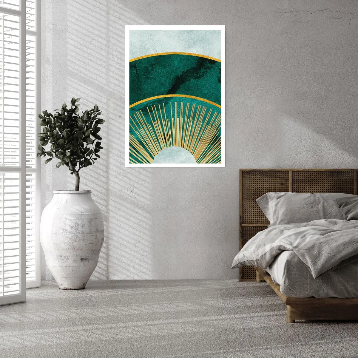 Poster - Een ander zonnestelsel - 70x100 cm