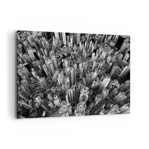 Schilderen op canvas - Nog steeds hoger en hoger - 120x80 cm
