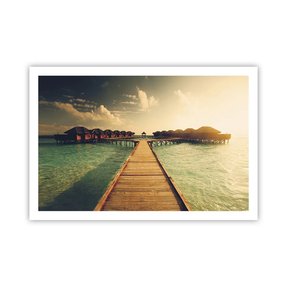 Poster - Een warme uitnodiging - 91x61 cm