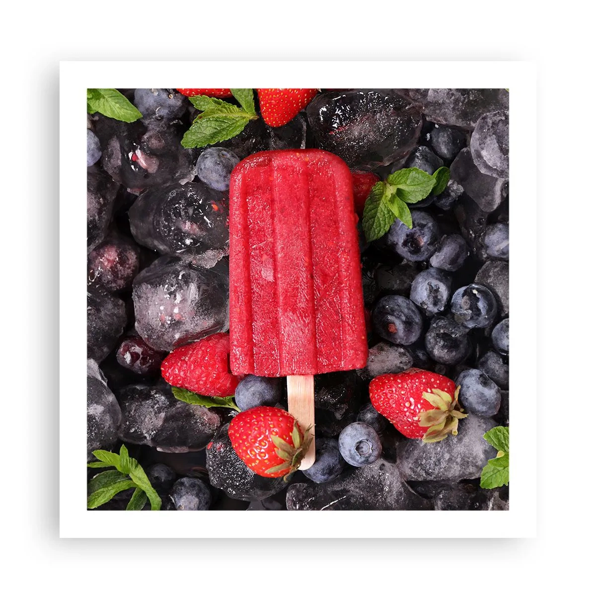 Poster - De smaak van hete zomer - 60x60 cm