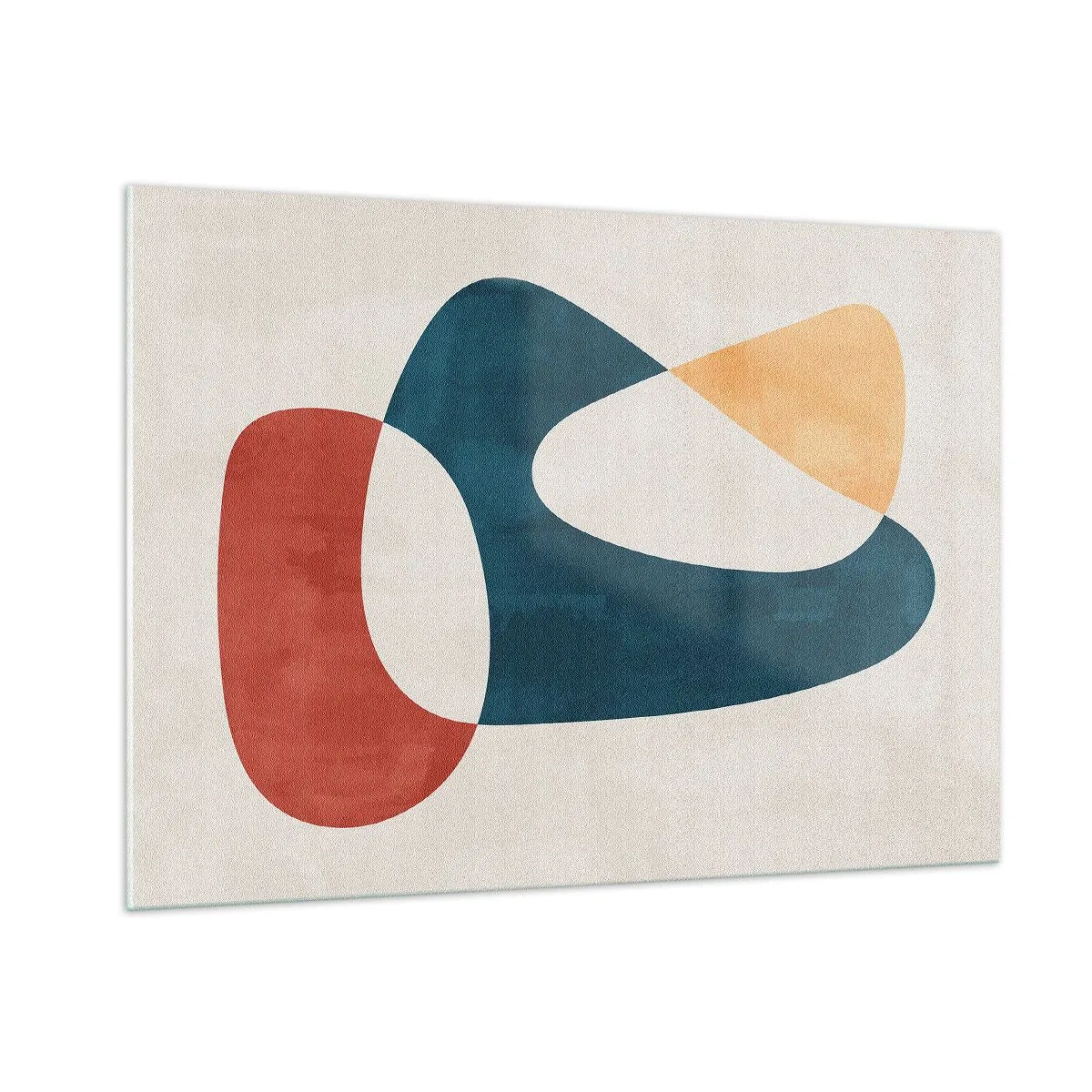 Schilderen op glas - Invloeden en metamorfoses - 100x70 cm