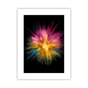 Poster - De geboorte van kleuren - 30x40 cm