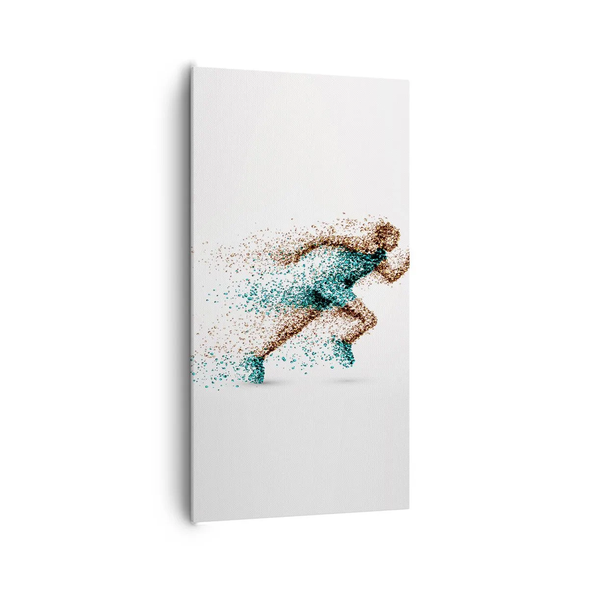 Schilderen op canvas - Het leven is een vlucht - 65x120 cm