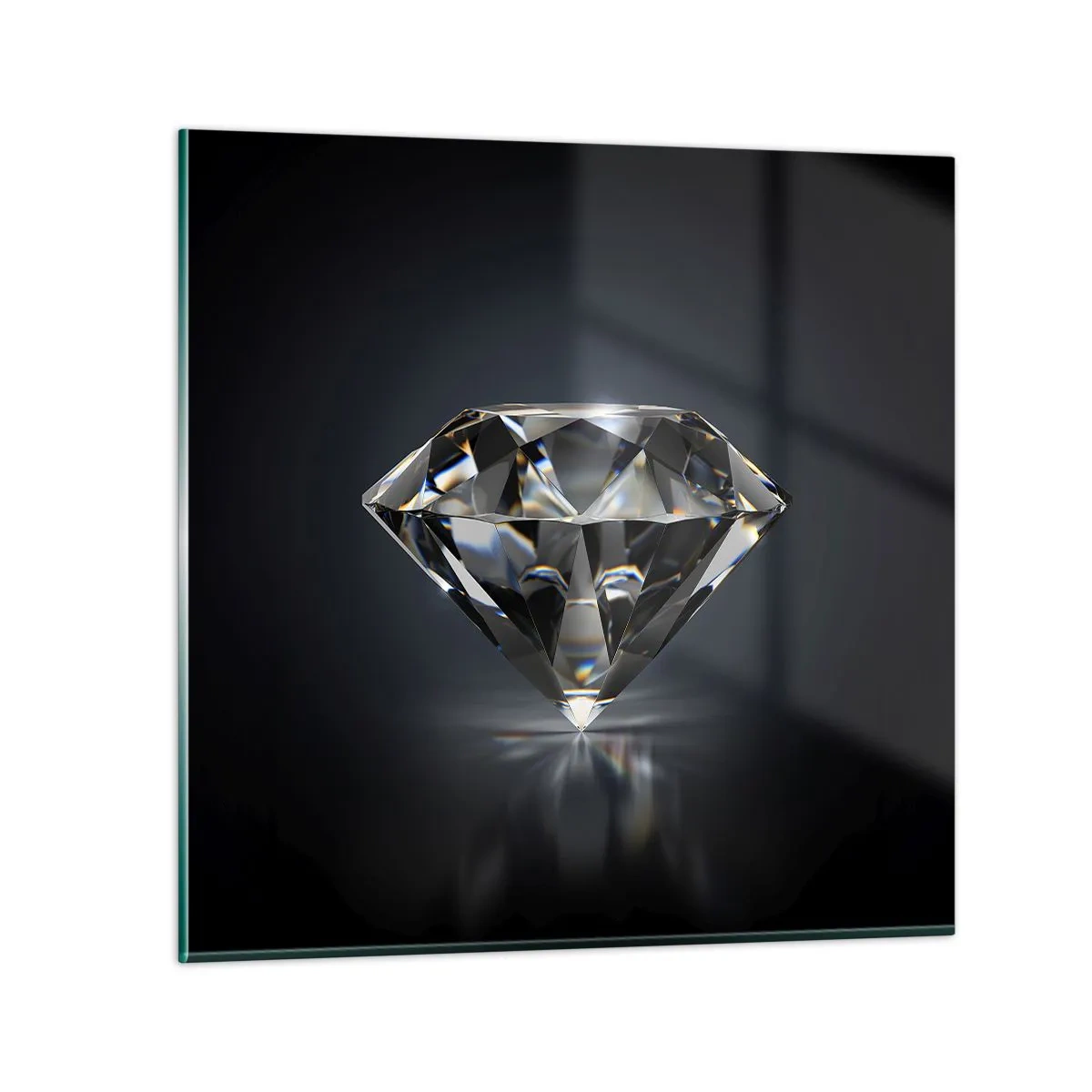 Schilderen op glas - Beste vriendinnen - 60x60 cm