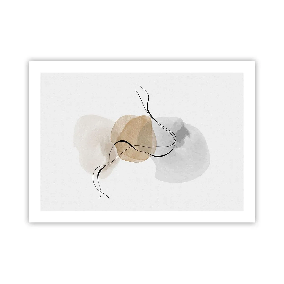 Poster - Lucht kralen - 70x50 cm