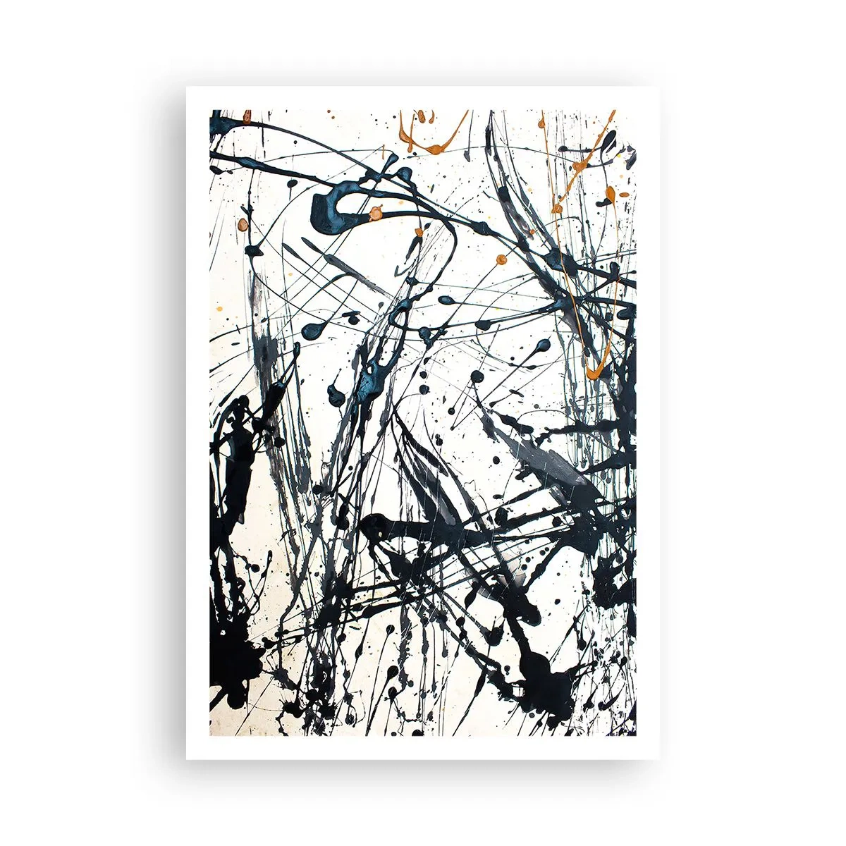 Poster - Expressionistische abstractie - 70x100 cm