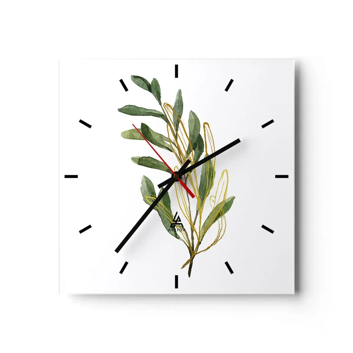 Wandklok - Klok - Alles wat goed is - 30x30 cm