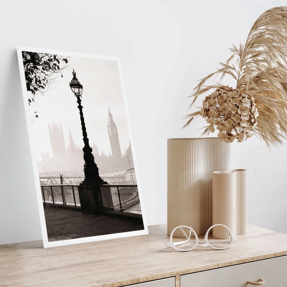 Poster - Ochtend in Londen - 40x50 cm