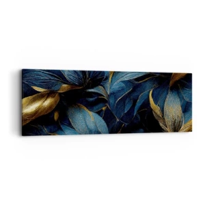 Schilderen op canvas - Met goud gevoerd - 90x30 cm