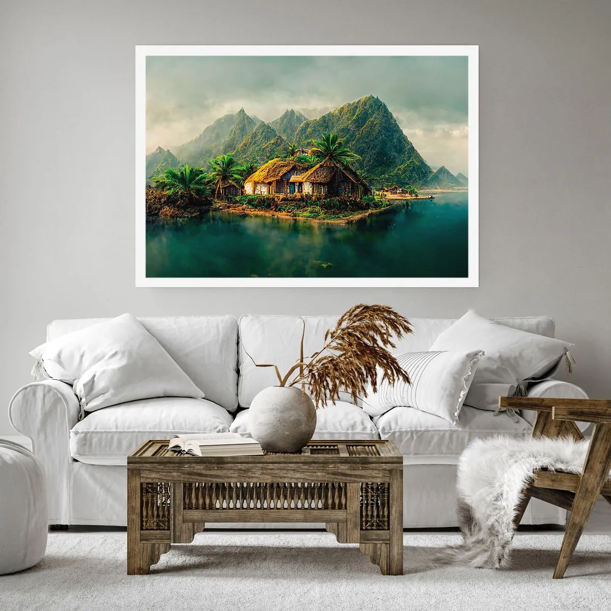 Poster - Tropisch paradijs - 91x61 cm