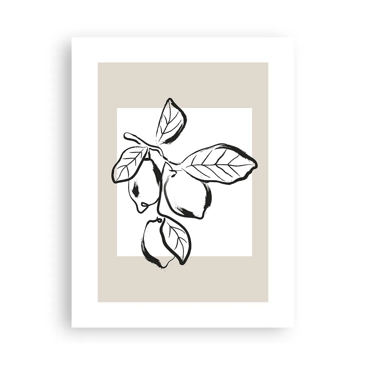 Poster - Waar de citroen rijpt... - 30x40 cm