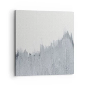 Schilderen op canvas - Mysterieuze tekst - 70x70 cm