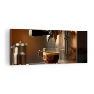 Schilderen op canvas - Een sensuele mix - 100x40 cm