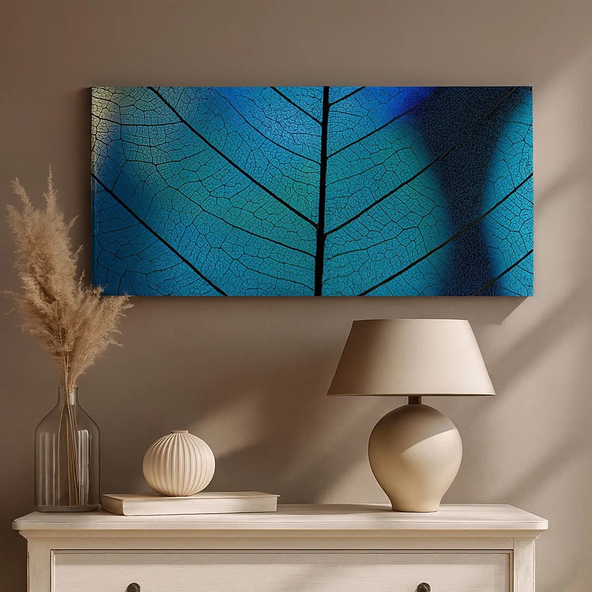 Schilderen op canvas - Ingewikkelde constructie - 100x40 cm