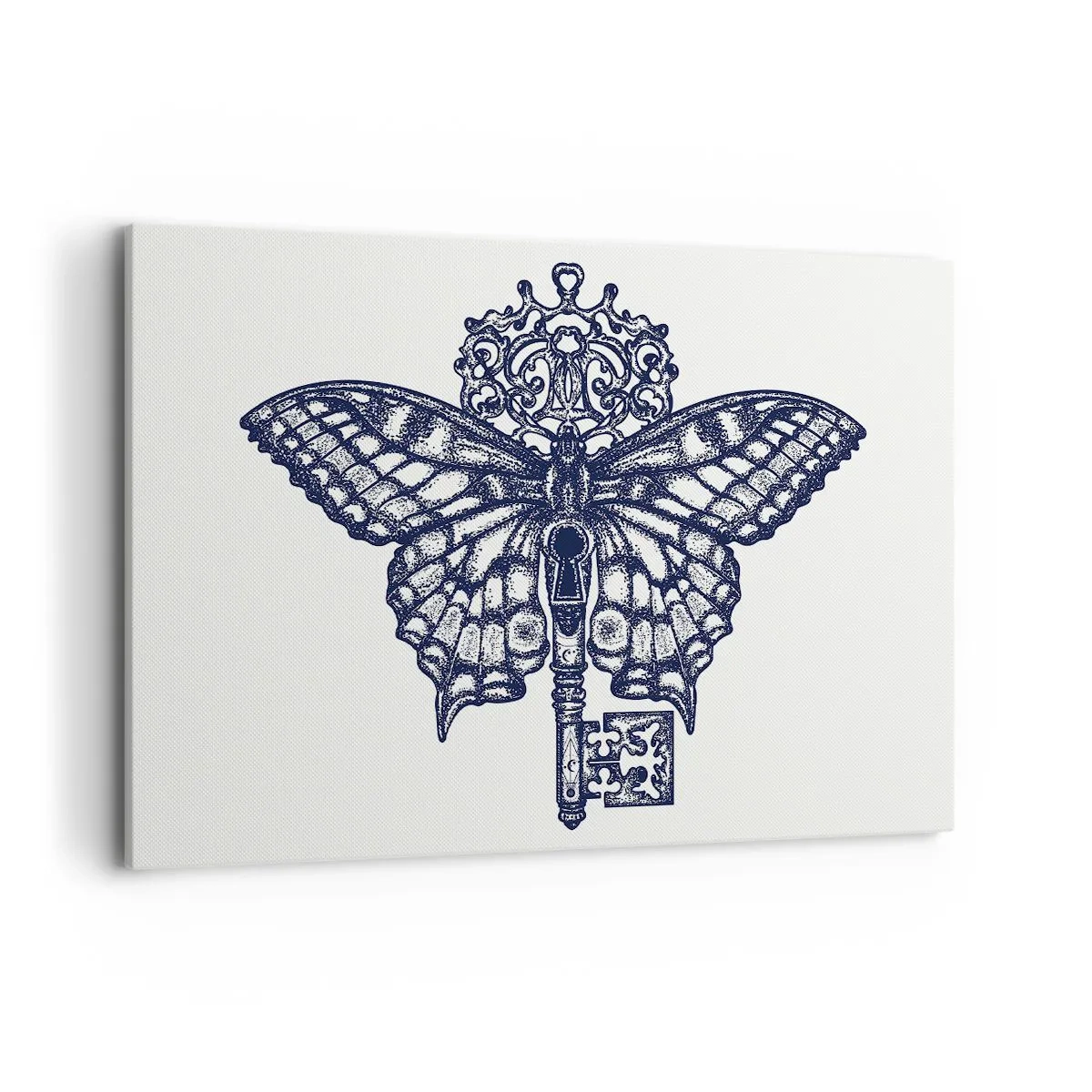 Schilderen op canvas - Alle geheimen van het hart - 100x70 cm