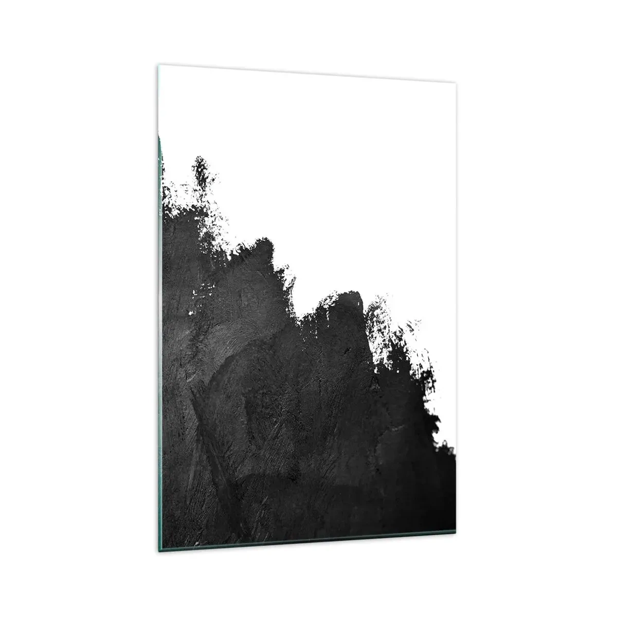 Schilderen op glas - Elementen: aarde - 80x120 cm