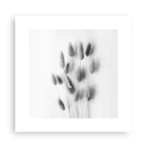 Poster - Haar luchtigheid gras - 30x30 cm