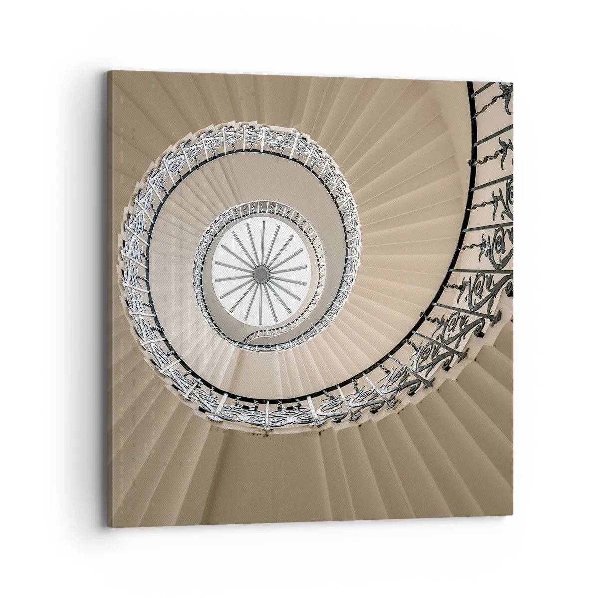 Schilderen op canvas - Binnenin de schaal - 70x70 cm