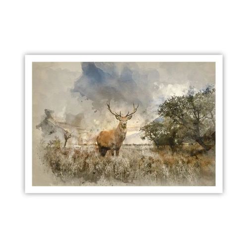 Poster - Waardigheid - kracht - waardigheid - 100x70 cm