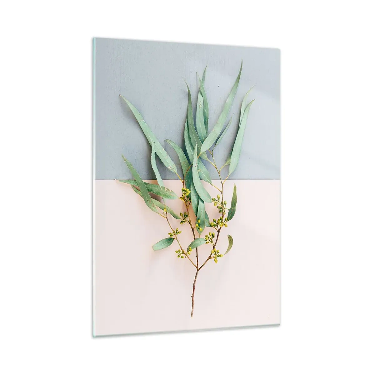 Schilderen op glas - Subtiliteit in pastelkleuren - 50x70 cm