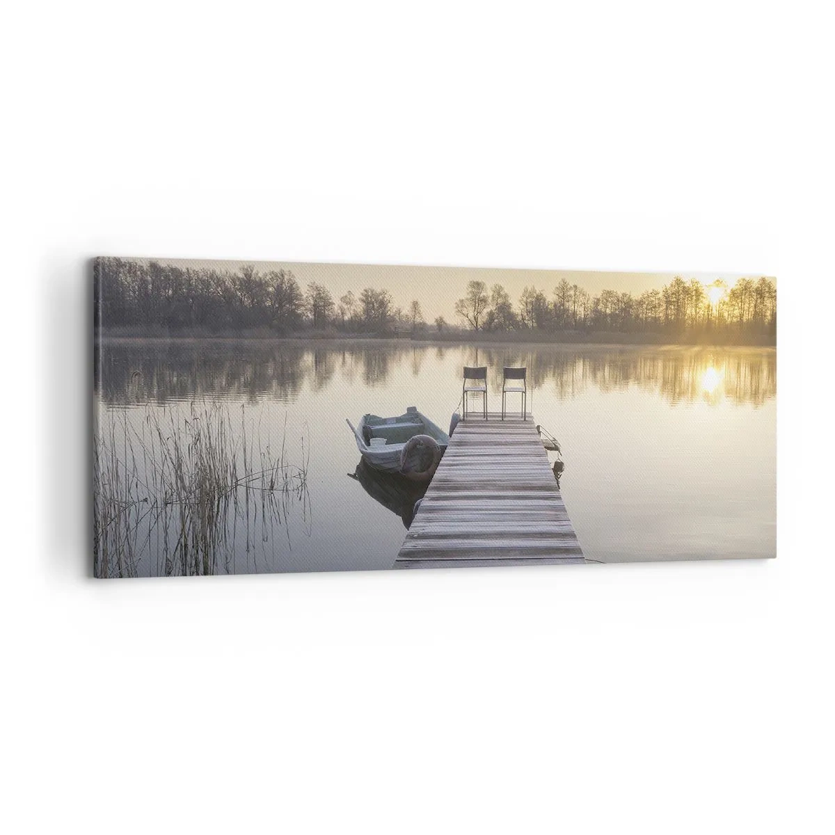 Schilderen op canvas - Ik ben zo terug - 100x40 cm