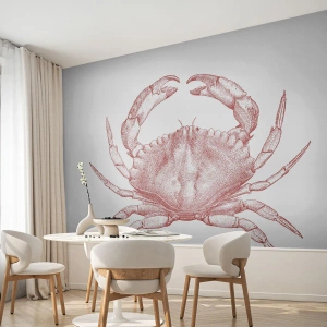 Fotobehang op maat Premium Canvas - Krab der krabben - Krab, Zeevruchten, Schelpdieren