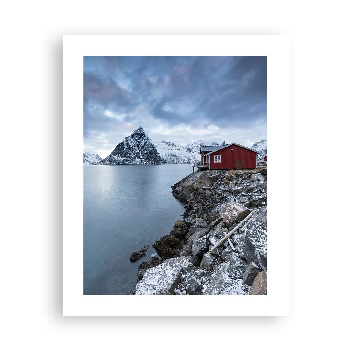 Poster - Scandinavisch toevluchtsoord - 40x50 cm