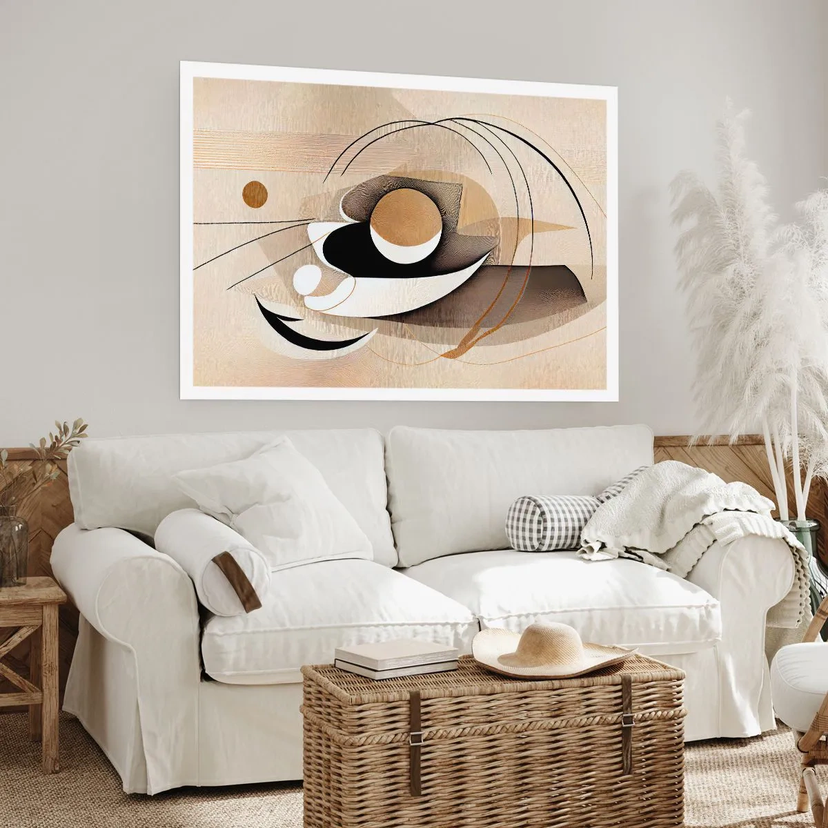 Poster - Compositie: de essentie van de dingen - 91x61 cm
