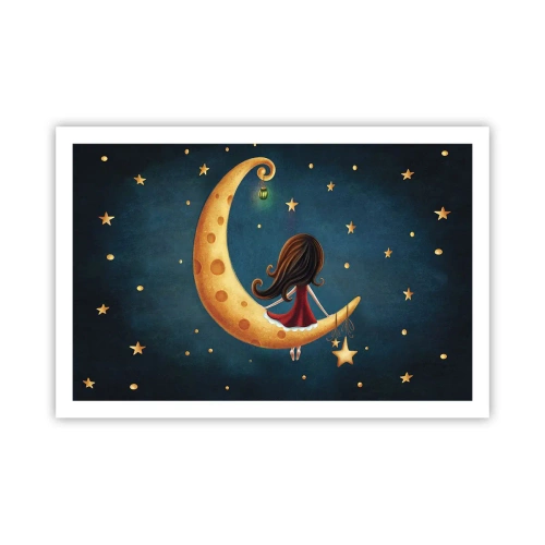 Poster - Een keer… - 91x61 cm