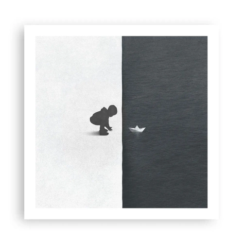 Poster - Geweldige expeditie - 60x60 cm