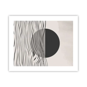 Poster - Halve compositie - 50x40 cm